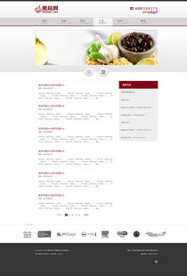 黑蒜网 养生保健医疗食品网页设计与网站展示的创新实践
