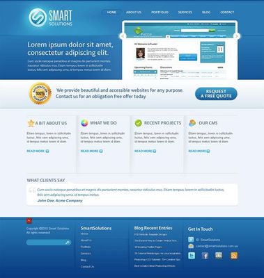 乌克兰优秀网页设计欣赏 Vasilius的视觉艺术